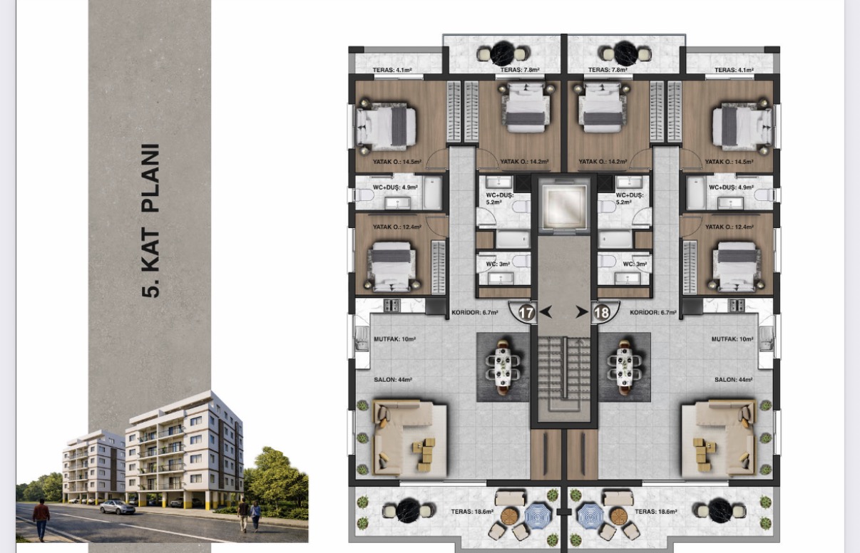 <i class='fa fa-bed text-success'></i>  <i class='fa fa-align-justify text-success'></i> M2 <i class='fa fa-home text-success'></i> 