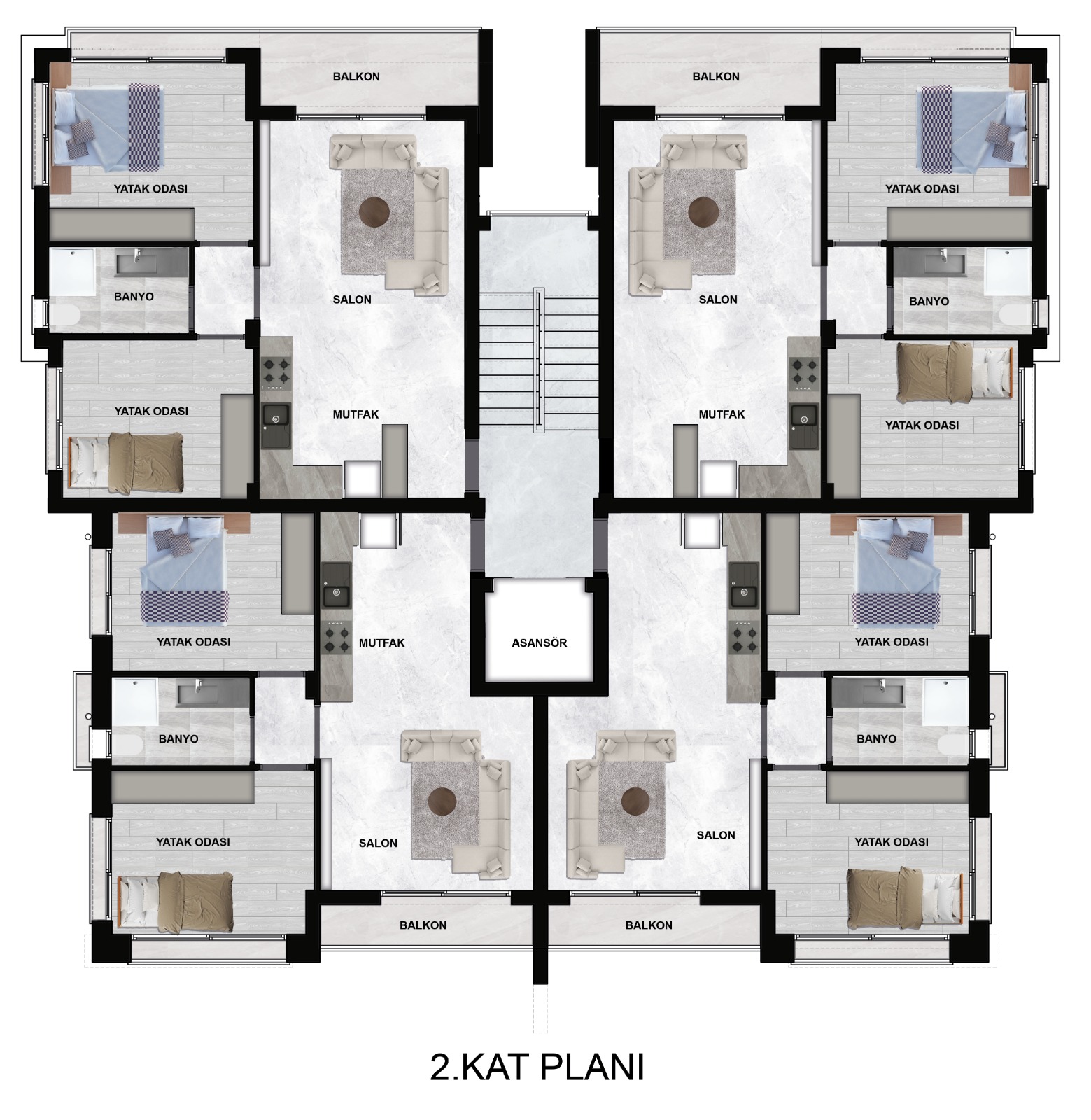<i class='fa fa-bed text-success'></i> 3+1 <i class='fa fa-align-justify text-success'></i> 170M2 <i class='fa fa-home text-success'></i> 